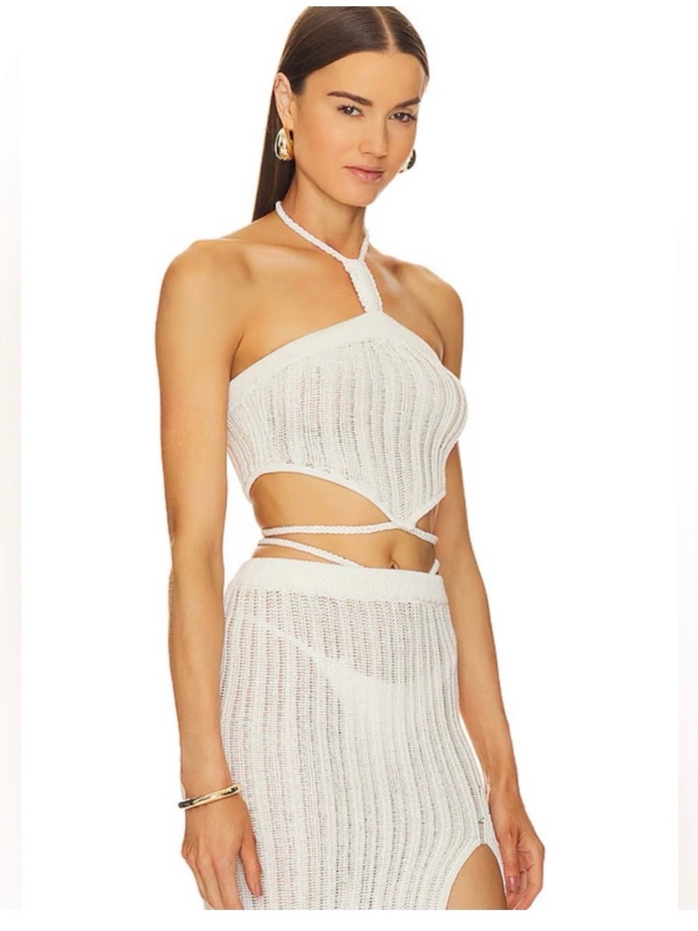 NWT Michael Costello x Revolve
Sylvan Knit Top White XS - Picture 2 of 10